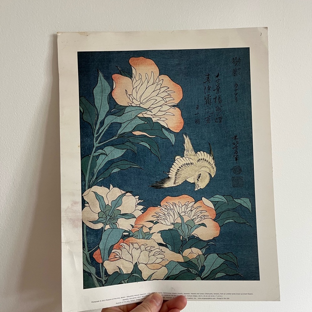 Hokusai print